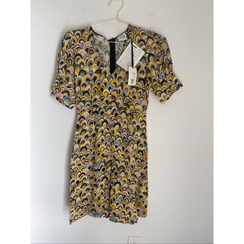 ATTIC AND BARN Linen Blend Dress Size Small NWT